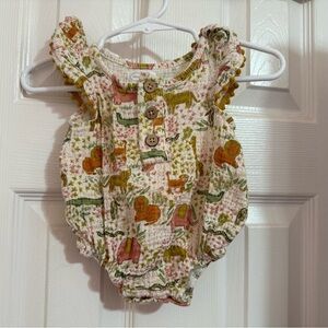 Mudpie Safari Romper